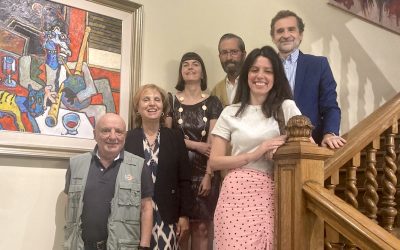 El Club de Periodistas Gallegos en Madrid estrena directiva con Pilar Falcón reelegida como presidenta